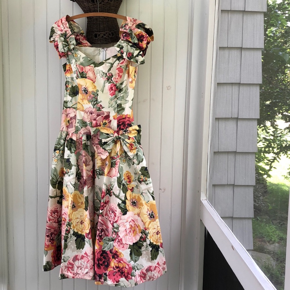 Vintage S.G. Gilbert Garden Party Dress